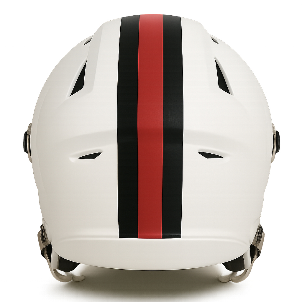 Custom Football Helmet Stripes